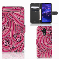 Huawei Mate 20 Lite Hoesje Swirl Pink - thumbnail