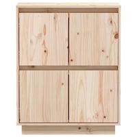 Dressoir 60x34x75 cm massief grenenhout - thumbnail