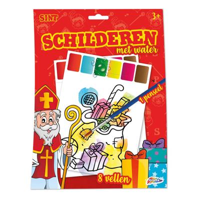 Creative Craft Group Schilderen met water sinterklaas