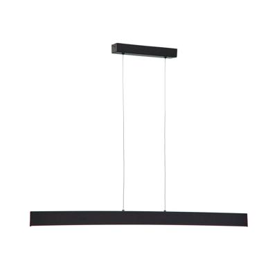 Kave Home Hanglamp 'Boadella' LED-balk, 100cm, kleur Zwart