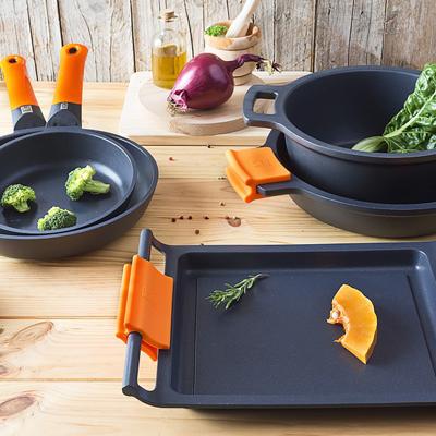 Kookpot met Glazen Deksel BRA Braisogona_A270520 1,5 L (Ø 20 cm) Zwart Ø 20 cm 1,5 L