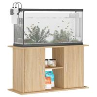 Aquariumstandaard 101x41x58 cm bewerkt hout sonoma eikenkleurig - thumbnail