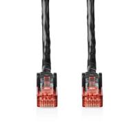 CAT6 Netwerkkabel | RJ45 Male | RJ45 Male | U/UTP | 50.0 m | Buitenshuis | Rond | PE | Zwart | Label - thumbnail