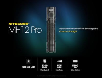 Nitecore MH12 Pro Compact Flashlight Nitecore MH12 Pro Compact Flashlight