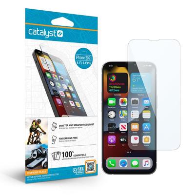 Catalyst Gehard glas volledige dekking schermbeschermer voor iPhone 13 Pro Max, hoesvriendelijk, compatibel met Catalyst Case