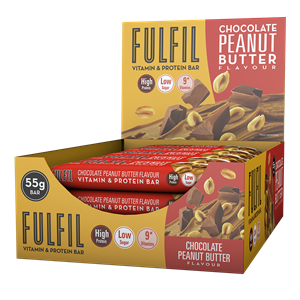 Fulfil Vitamin & Protein Bar Chocolate Peanut Butter (15 x 55 g)