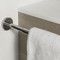 Tiger Handdoekrek Boston Telescopisch RVS Glans - thumbnail