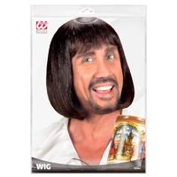 Pruik Middeleeuwse man - thumbnail