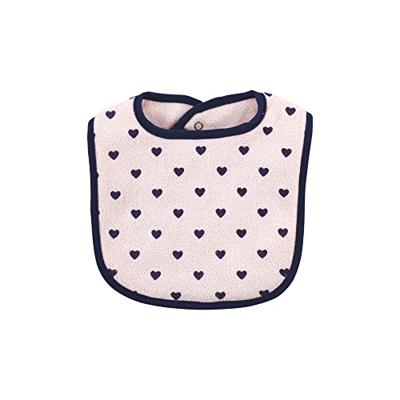 Hudson Baby Unisex Baby Cotton Terry Bib and Burp Cloth Set, Daddys Little Girl, One Size