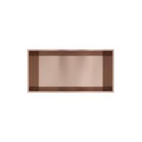 Hotbath &MORE Inbouwnis 30x60x10cm Geborsteld Koper PVD - thumbnail