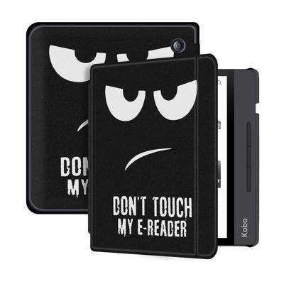 Lunso Kobo Libra H20 hoes (7 inch) - sleep cover - Don't Touch Lunso Kobo Libra H20 hoes (7 inch) - sleep cover - Don't Touch