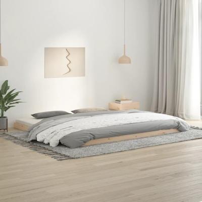 Bedframe massief grenenhout 200x200 cm Bedframe massief grenenhout 200x200 cm