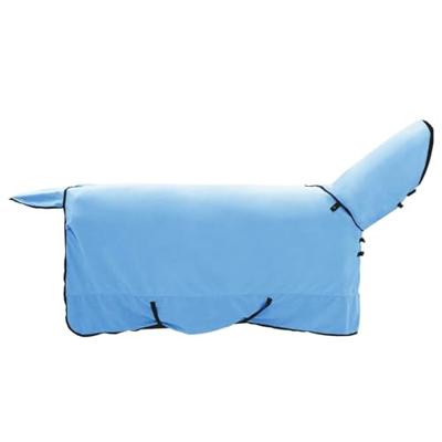 VidaXL Paardendeken volledige aqua polyester