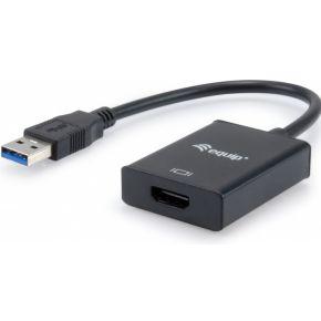 Equip 133385 USB grafische adapter 1920 x 1080 Pixels Zwart Equip 133385 USB grafische adapter 1920 x 1080 Pixels Zwart