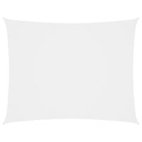 Zonnescherm rechthoekig 3x4 m oxford stof wit - thumbnail