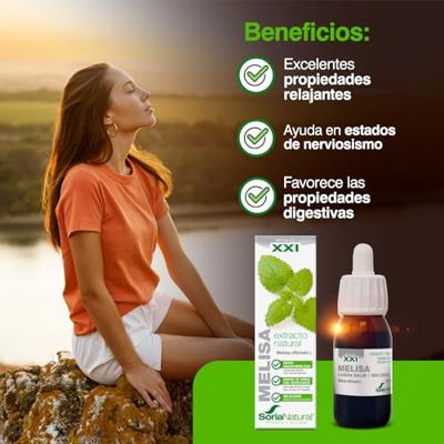 Soria Natural Melissa officinalis XXI 50 Milliliter Soria Natural Melissa officinalis XXI 50 Milliliter