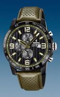 Horlogeband Festina F20339-2 Leder Olijfgroen 23mm - thumbnail