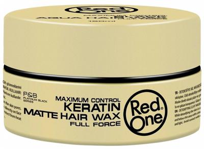 Red One RedOne Wax - Maximum Control Keratin Matte Haar - 150 ml