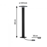 Paulmann P+S Poller Plate IP44 2200K 94723 Verlichtingssysteem Plug&Shine LED-tuinspot LED 7 W Goud Antraciet - thumbnail