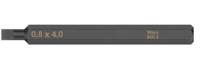 Wera 800 S sleufbits voor slagschroevendraaier, 0.8 x 4 x 70 mm - 05018140001 - thumbnail