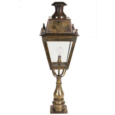 Limehouse Landelijk buitenlampBalmoral handgemaakt 87cm - gepoetst goud (PBUL) - 425P