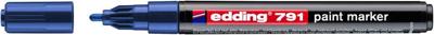 Paintmarker edding 791 alcoholbasis 1-2mm blauw
