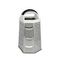 Metaltex Zeskante Rasp 11x22.5x13.5 cm RVS - thumbnail