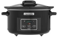 Crock-Pot CSC052X elektrische sudderpan 4,7 l Zwart, Zilver - thumbnail