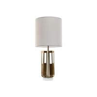 Bureaulamp Home ESPRIT Wit Gouden Ijzer 50 W 220 V 35 x 35 x 78 cm - thumbnail