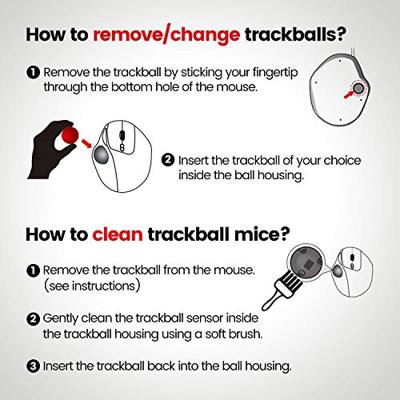 Perixx PERIPRO-303 G PK Trackball Pink