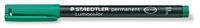 Staedtler Lumocolor 318, OHP-marker, permanent, 0,6 mm, groen - thumbnail