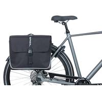 Basil Dubble fietstas forte mik 35 liter 15 x 38 x 30 cm - zwart - thumbnail