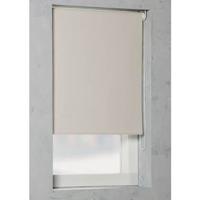 Rollit München Rolgordijn Beige Verduisterend - thumbnail