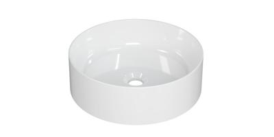 INK Yale waskom - 40x12cm - rond - porselein wit glans 0203071