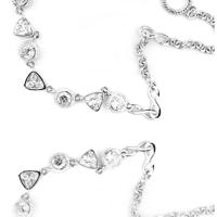 Guess Collection CC306N40 Halsketting Dames 925 Zilver Maat 45CM - thumbnail