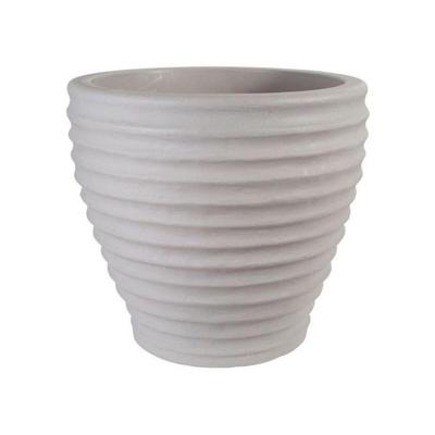 Bloempot Strata Wit 57 X 55 X 57 CM