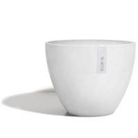 Ecopots Antwerp kunststof bloempot Wit/Grijs - Ø 37,7 cm - thumbnail