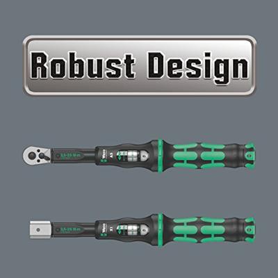 Wera Click-Torque X 1 draaimomentsleutel voor insteekgereedschappen, 9 x 12 mm, 2.55 - 25 Nm - 1 stuk(s) - 05075651001 - thumbnail