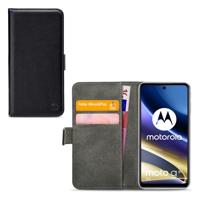 Mobilize Classic Gelly Wallet Book Case Motorola Moto G51 5G Black - thumbnail