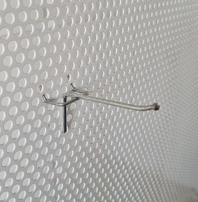 Boardhaak enkel 80 mm 3.4mm breed 30mm