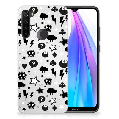 Silicone Back Case Xiaomi Redmi Note 8T Silver Punk Silicone Back Case Xiaomi Redmi Note 8T Silver Punk