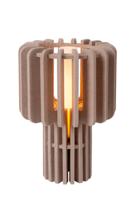 Lucide ROLLO - Tafellamp - 1xE27 - Taupe - thumbnail