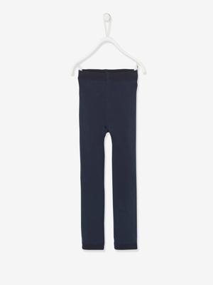 Fleece-legging voor meisjes blauw
