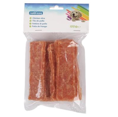 Nobleza Hondensnack - Plakken gedroogde kip - 100 gr