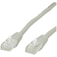 VALUE Patchkabel Cat.6 UTP (Class E), grijs, 5 m - thumbnail