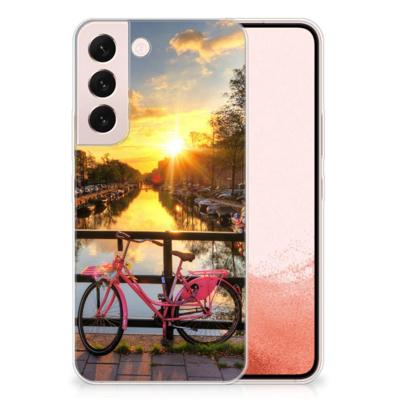 Samsung Galaxy S22 | Silliconen Back Cover | Amsterdamse Grachten