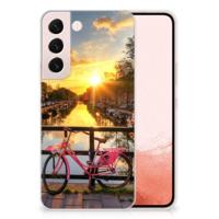 Samsung Galaxy S22 | Silliconen Back Cover | Amsterdamse Grachten - thumbnail