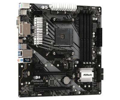 Asrock B450M Pro4-F AMD B450 Socket AM4 micro ATX Asrock B450M Pro4-F AMD B450 Socket AM4 micro ATX
