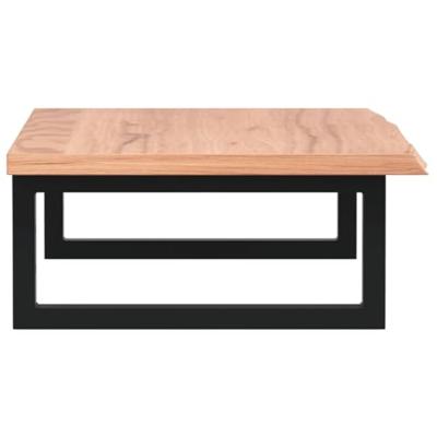 Badkamer wandschap staal en massief eikenhout