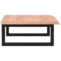 Badkamer wandschap staal en massief eikenhout - thumbnail